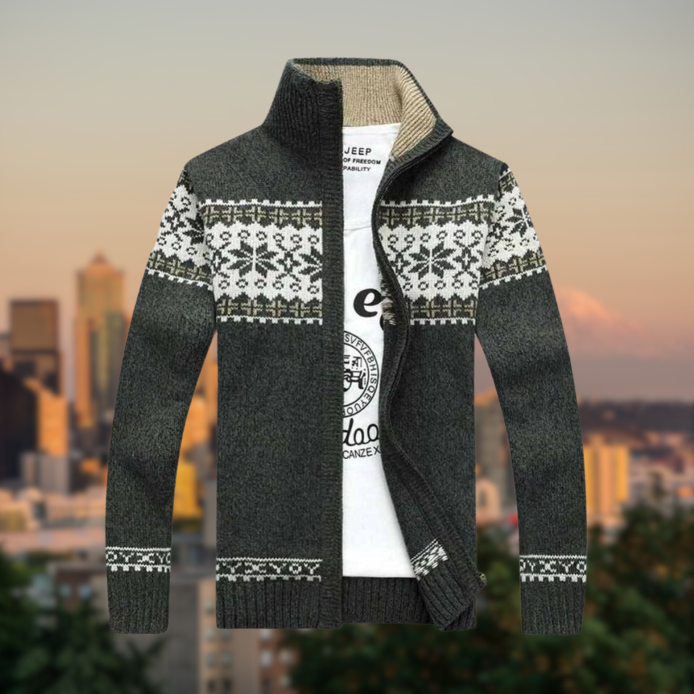 Drune | Sweatshirt mit Stehkragen