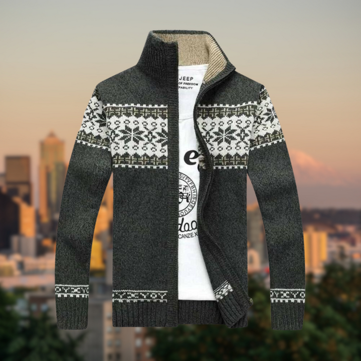 Drune | Sweatshirt mit Stehkragen