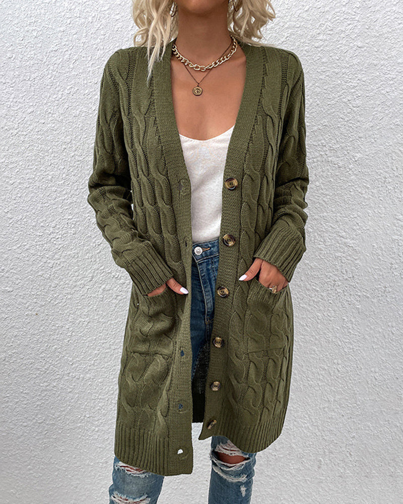 Drune | Stylischer Langarm-Herbst-Cardigan für Damen