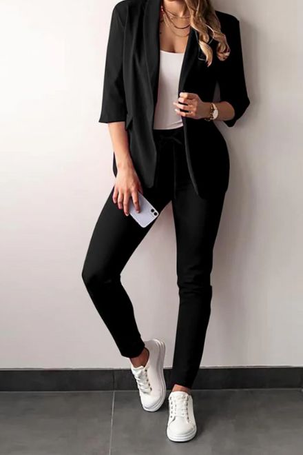 Drune | Damen Blazer & Hosen Set