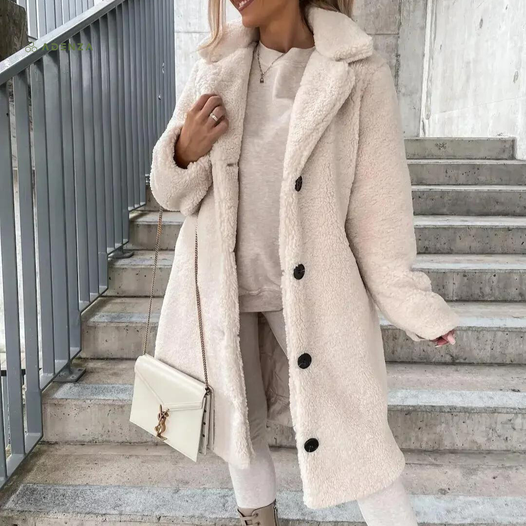 Drune | Winter-Sherpa für Frauen, schick, gemütlich, elegant und flauschig