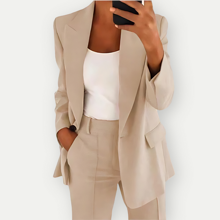 Drune | Damen Eleganter Blazer Anzug