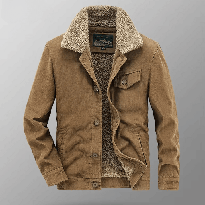 Drune | Bronco Corduroy Sherpa Jacke