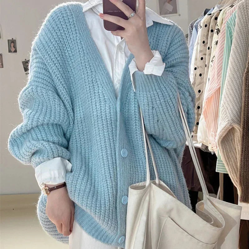 Drune | Lässige und Stilvolle Winter Strickjacke
