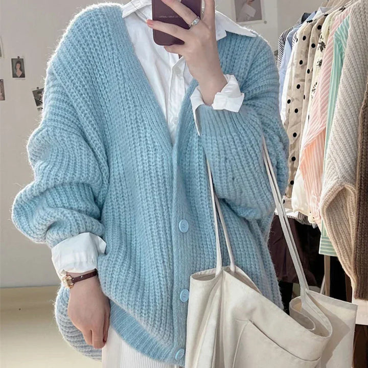 Drune | Lässige und Stilvolle Winter Strickjacke
