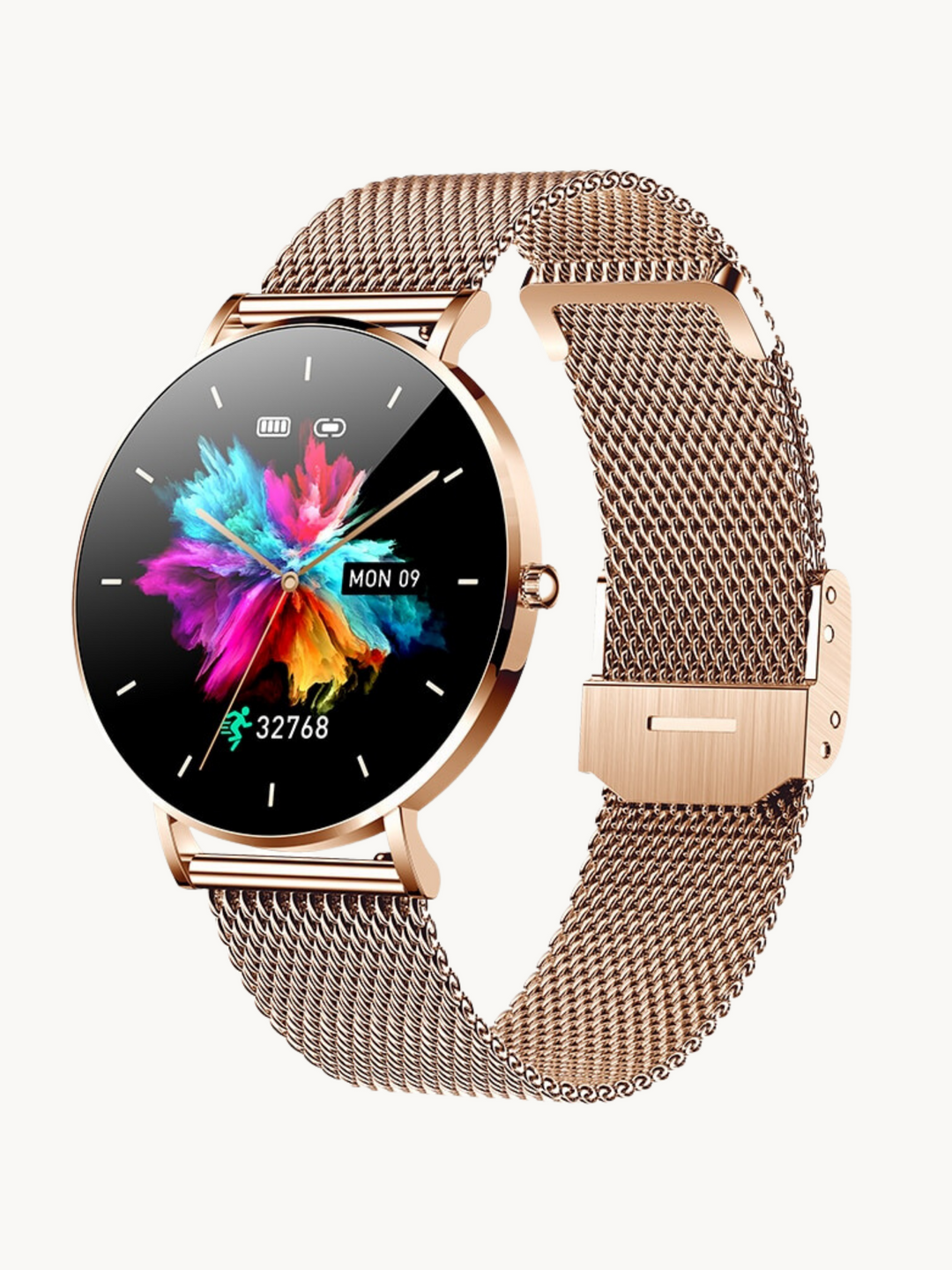 Drune | Damen Smartwatch Mit Voll Touch Display Und Vielseitigen Fitness Funktionen