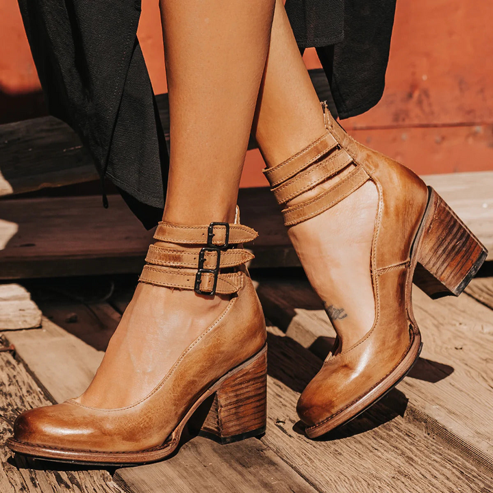 Drune | Leder Stiefeletten