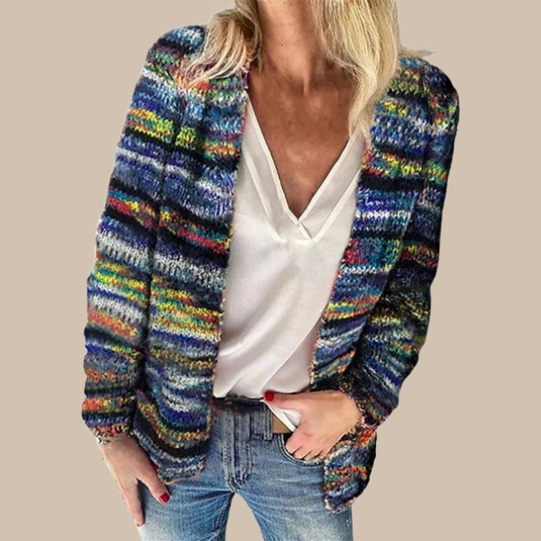 Drune | Farbige Streifen-Cardigan für Stil und Komfort