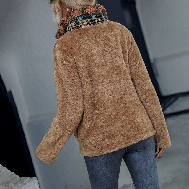 Drune | Pullover mit Geometrischem Muster