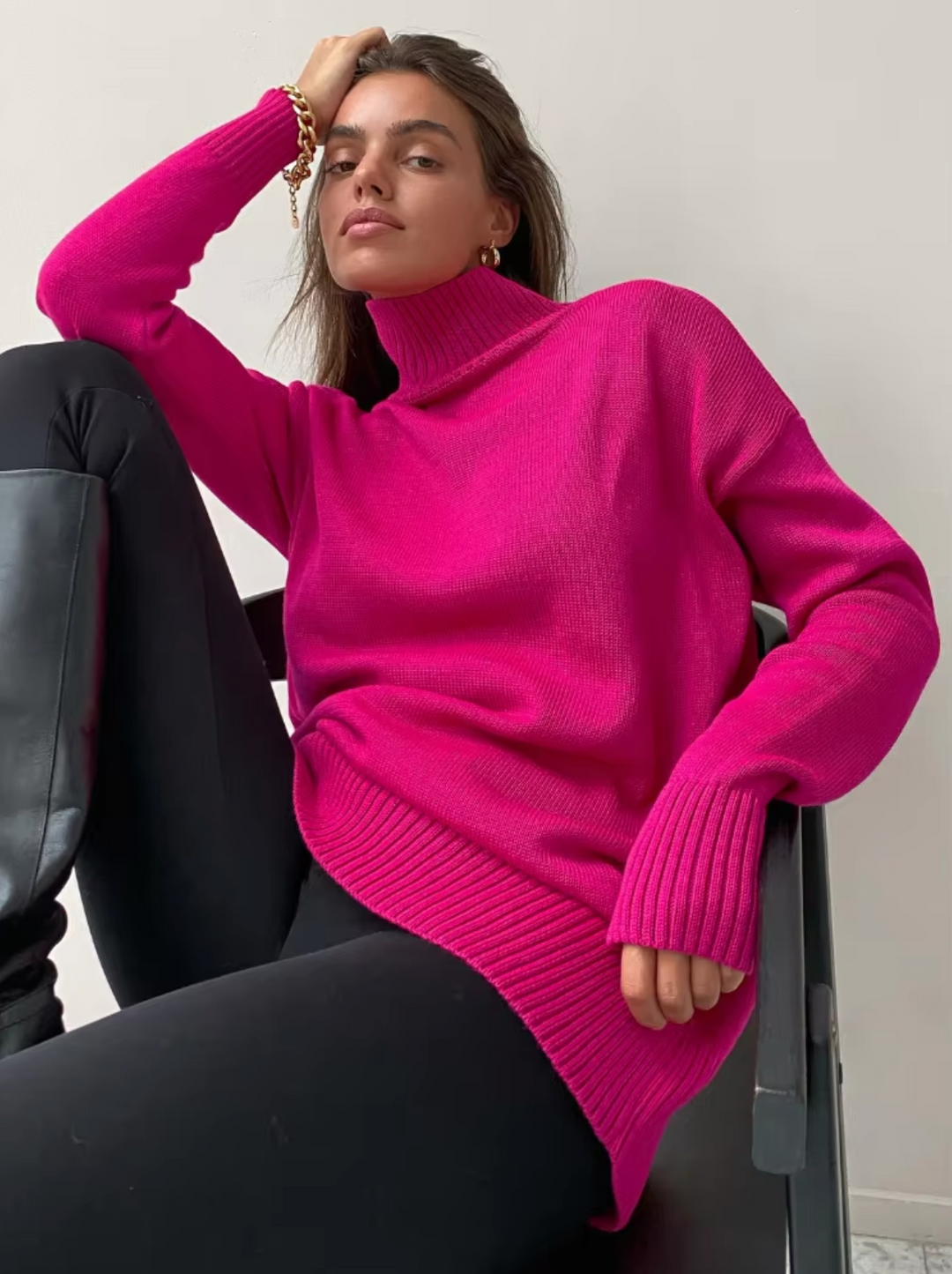 Drune – Oversized losse coltrui