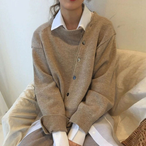 Drune | Bequemer Cashmere-Cardigan