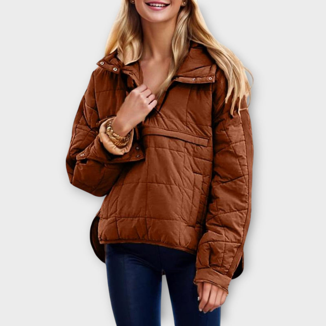 Drune | Gestepptes Jacket mit Kapuze