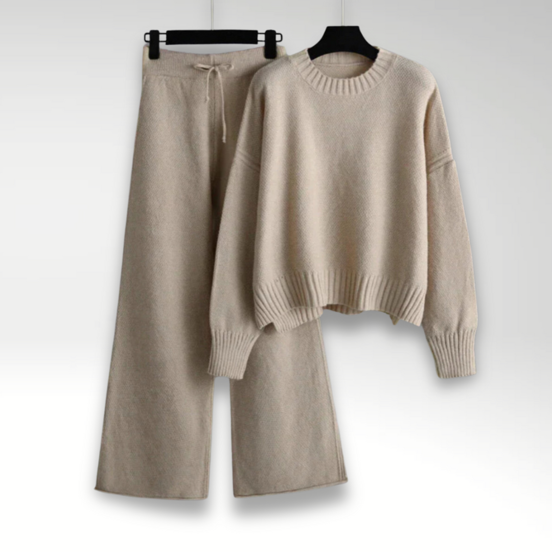 Drune | Luxury Tricot Outfit mit Kordelzug