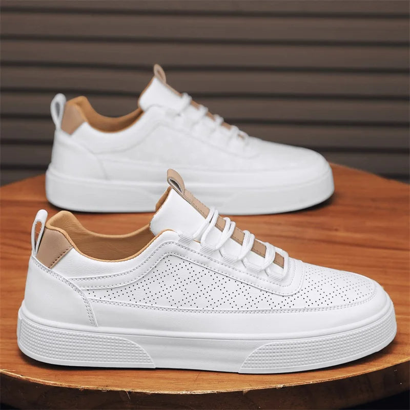 Drune | Luxe Leder Sneakers Für Herren