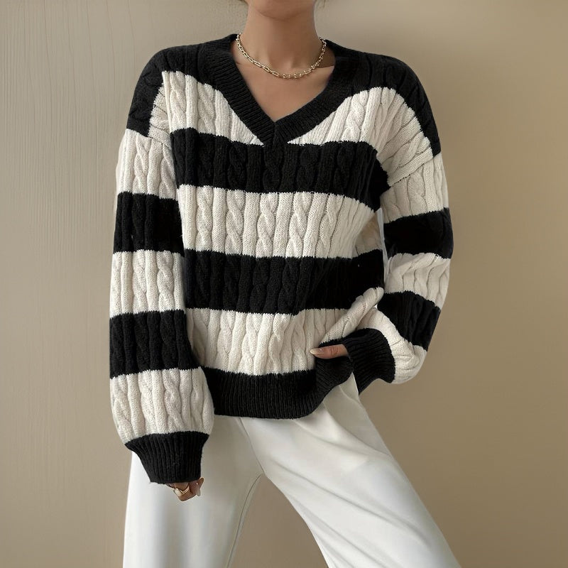 Drune | Pullover mit langen Ärmeln für Frauen Warm