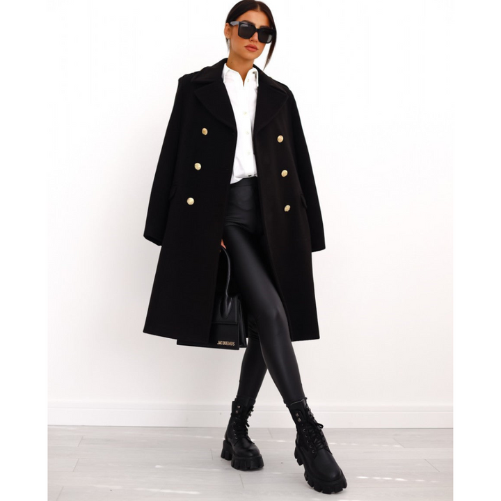 Drune | Damen Warme Winter Mantel - Lange