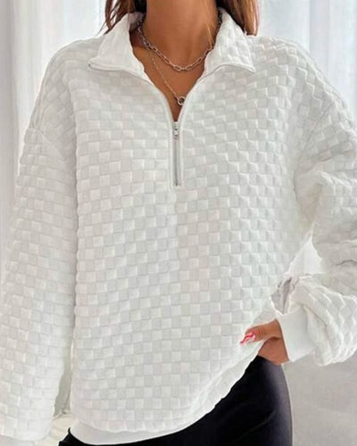 Drune | Zip-up Pullover Chic Modern Stil Ideal für den Winter