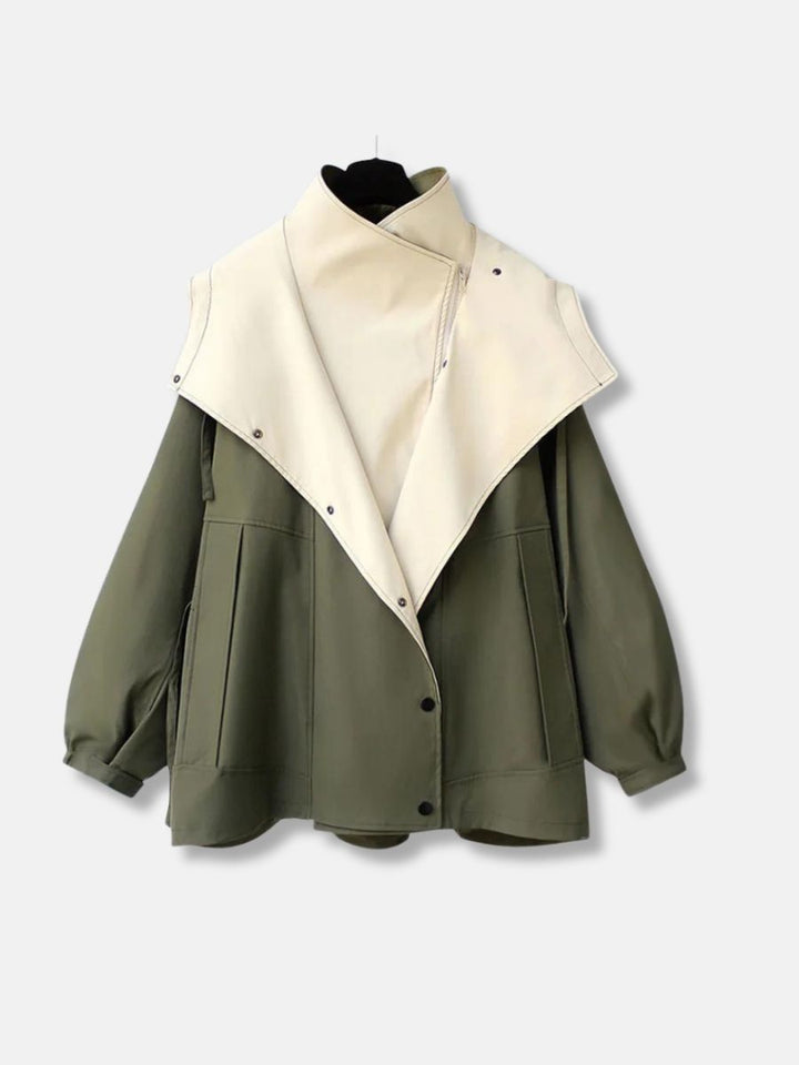 Drune | Zweifarbige Jacke