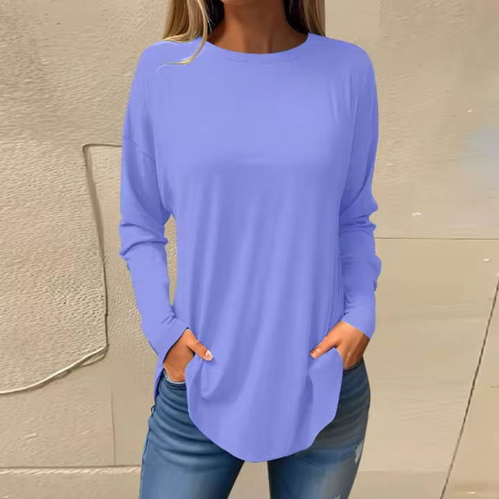 Drune - Rundhals-Pullover aus Baumwolle