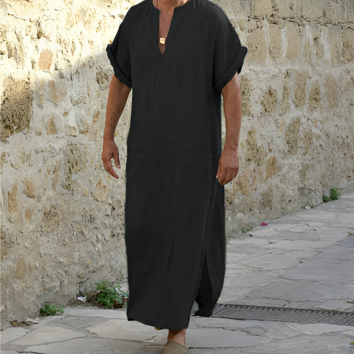 Drune | Langes Hemdkleid Mit Schlitz Bequem, Vielseitig & Leichtgewichtige Mode