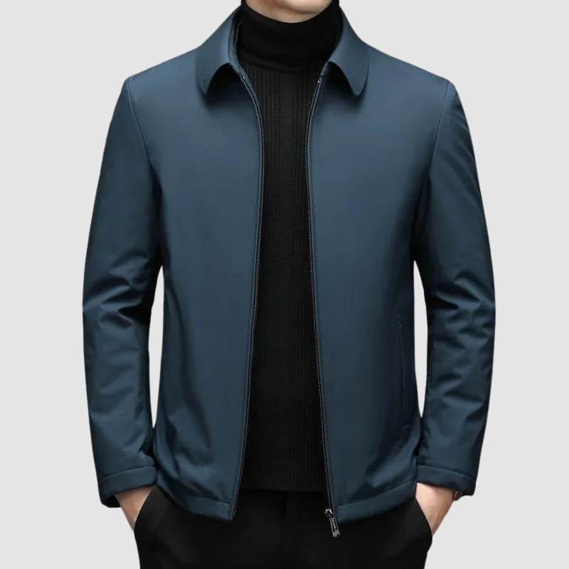 Drune | Herren Slim Fit Zip-Up Jacke - Lässig
