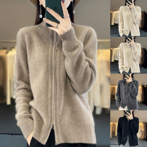 Drune | Strickjacke mit Elegantem Design und Reißverschluss