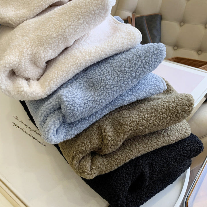 Gefütterte Kapuzenjacke aus doppelseitigem Fleece