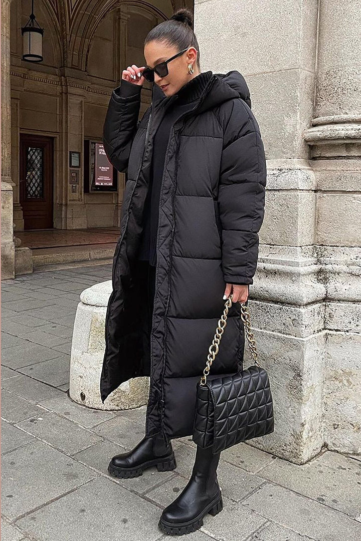 Drune | Warme, lange, bequeme Damenjacke