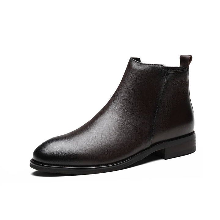Modische Herren-Stiefel aus Leder