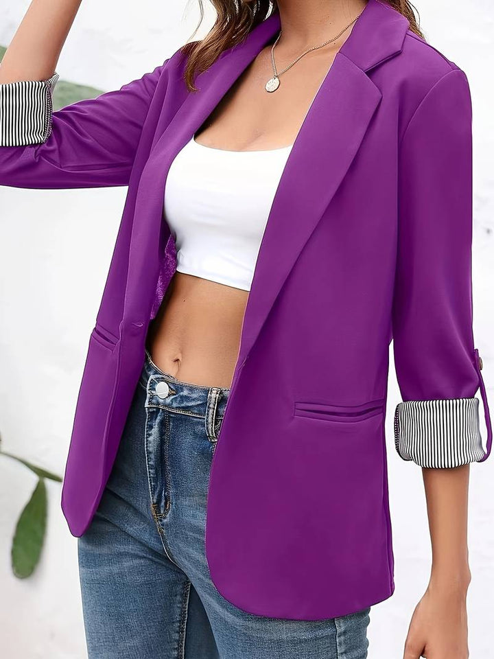 Drune | Casual Blazer mit Offener Vorderseite für Damen | Stilvoll und Bequem