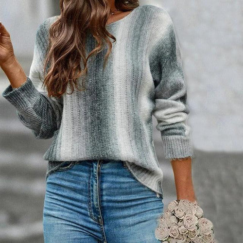 Drune | Farbverlauf-Strickpullover für Damen