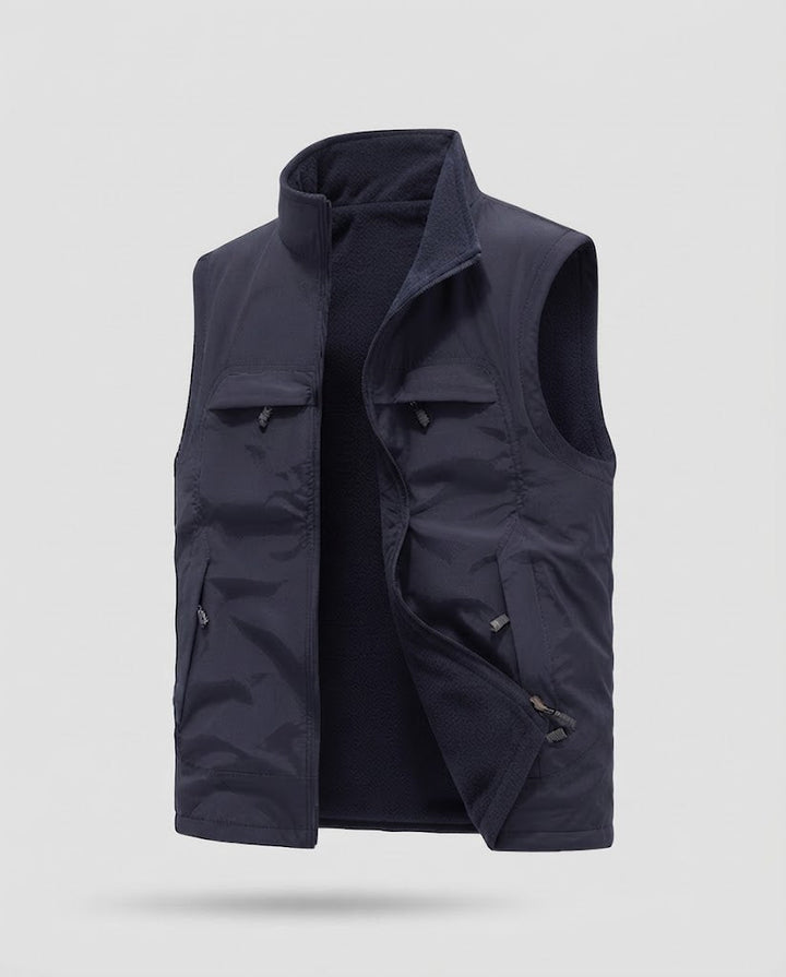 Herren Praktische und wandelbare Fleece-Weste Drune