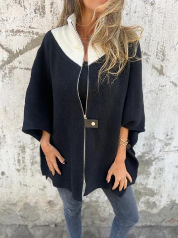 Drune | Lässige Jacke mit hohem Kragen