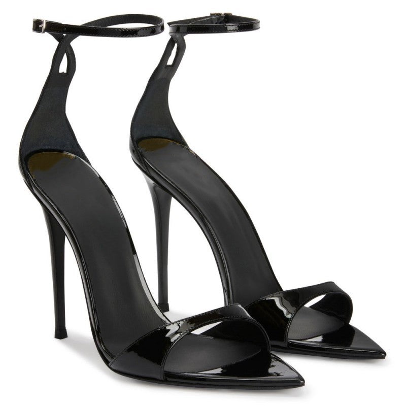Drune | Sommer Neue Spitzzehen Offene Zehen Riemen Stiletto Sandalen Damen