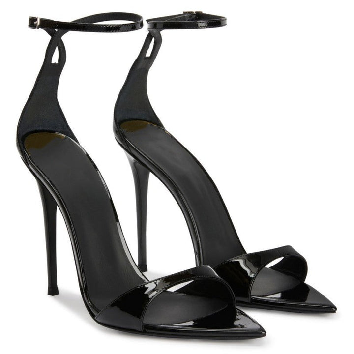 Drune | Sommer Neue Spitzzehen Offene Zehen Riemen Stiletto Sandalen Damen
