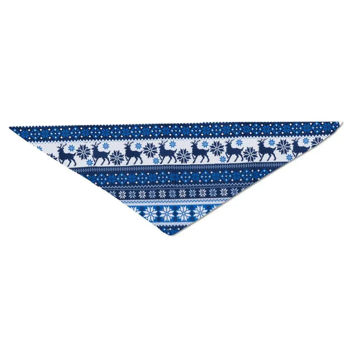 Drune | Frohe blaue Weihnachts-Pyjama-Set mit Gnom und Santa-Zitaten