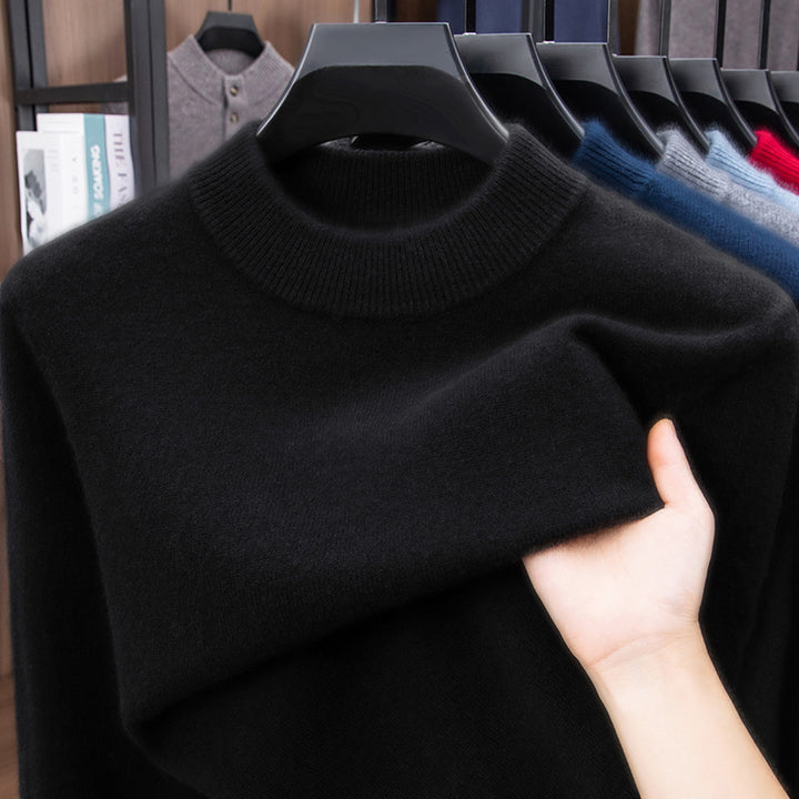 Herren-Wollpullover, 460g, warm und weich