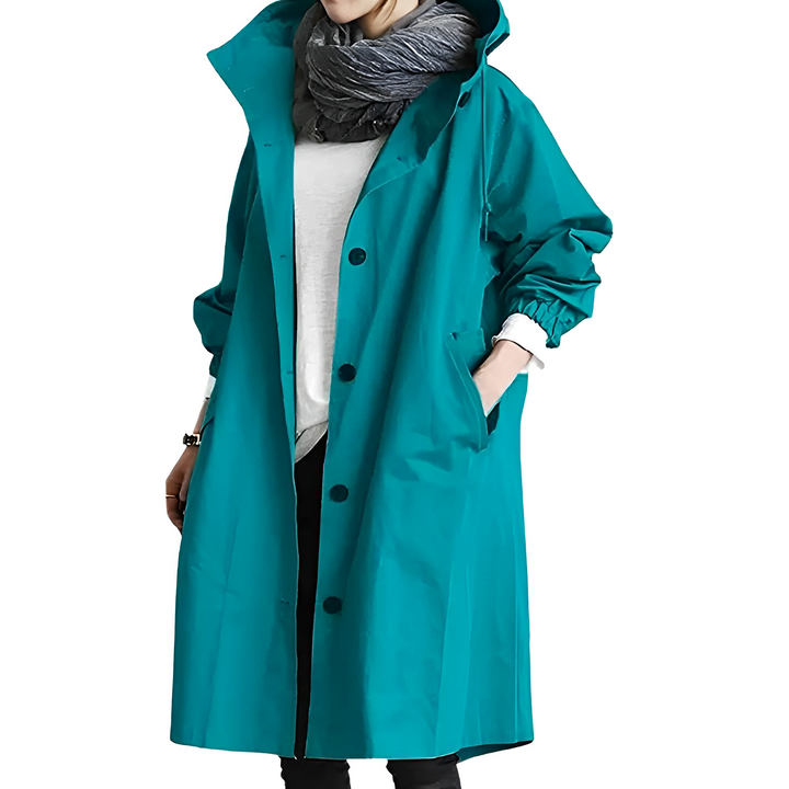 Drune | Lässig mit Kapuze und Kordel für Frauen Ideal für Herbst Winter