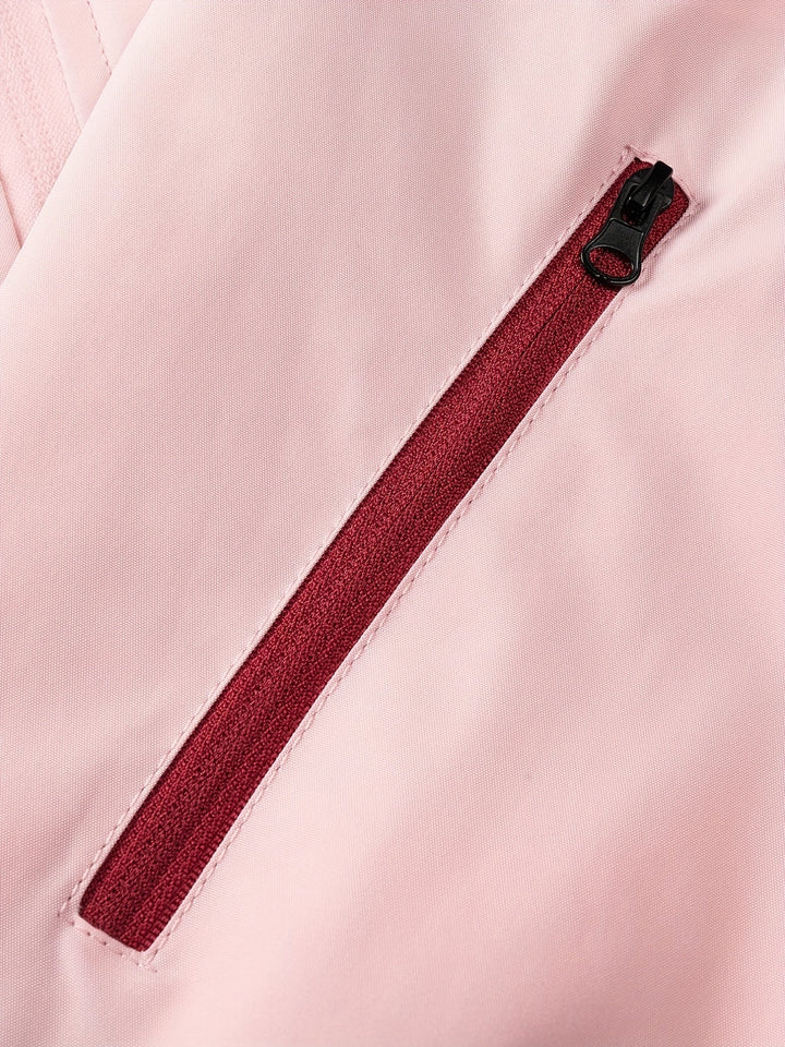 Drune | Sportliche Damen Outdoorjacke mit Kapuze und Taschen mit Reißverschluss