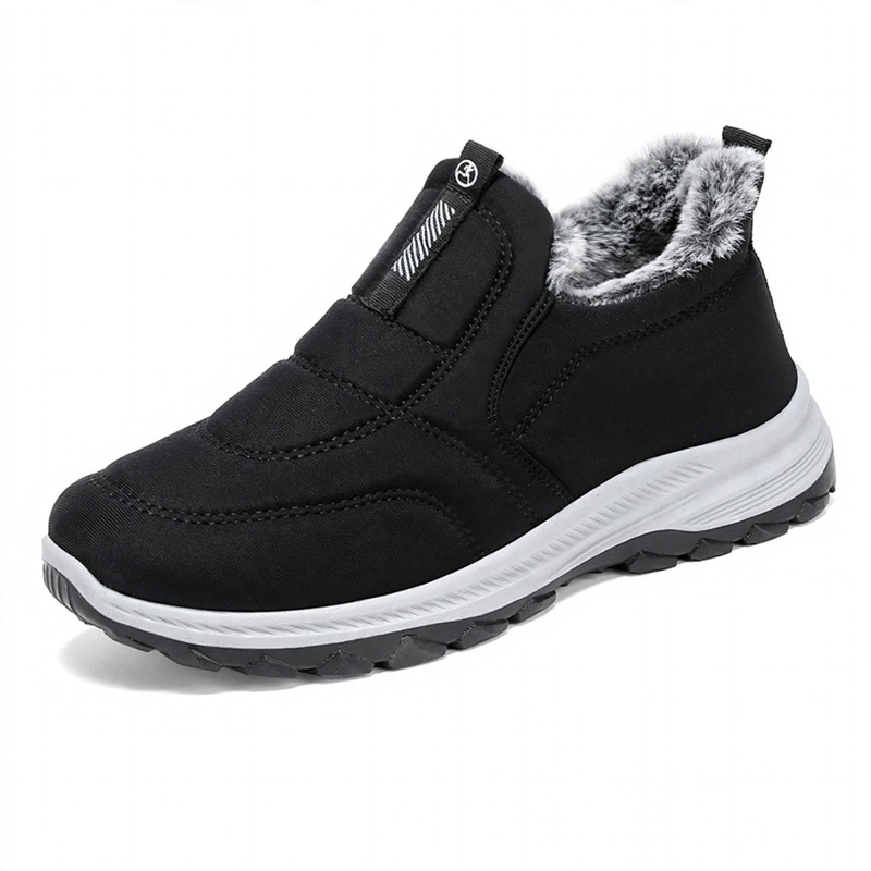 Gefütterte Herren-Winterstiefel, warm und bequem