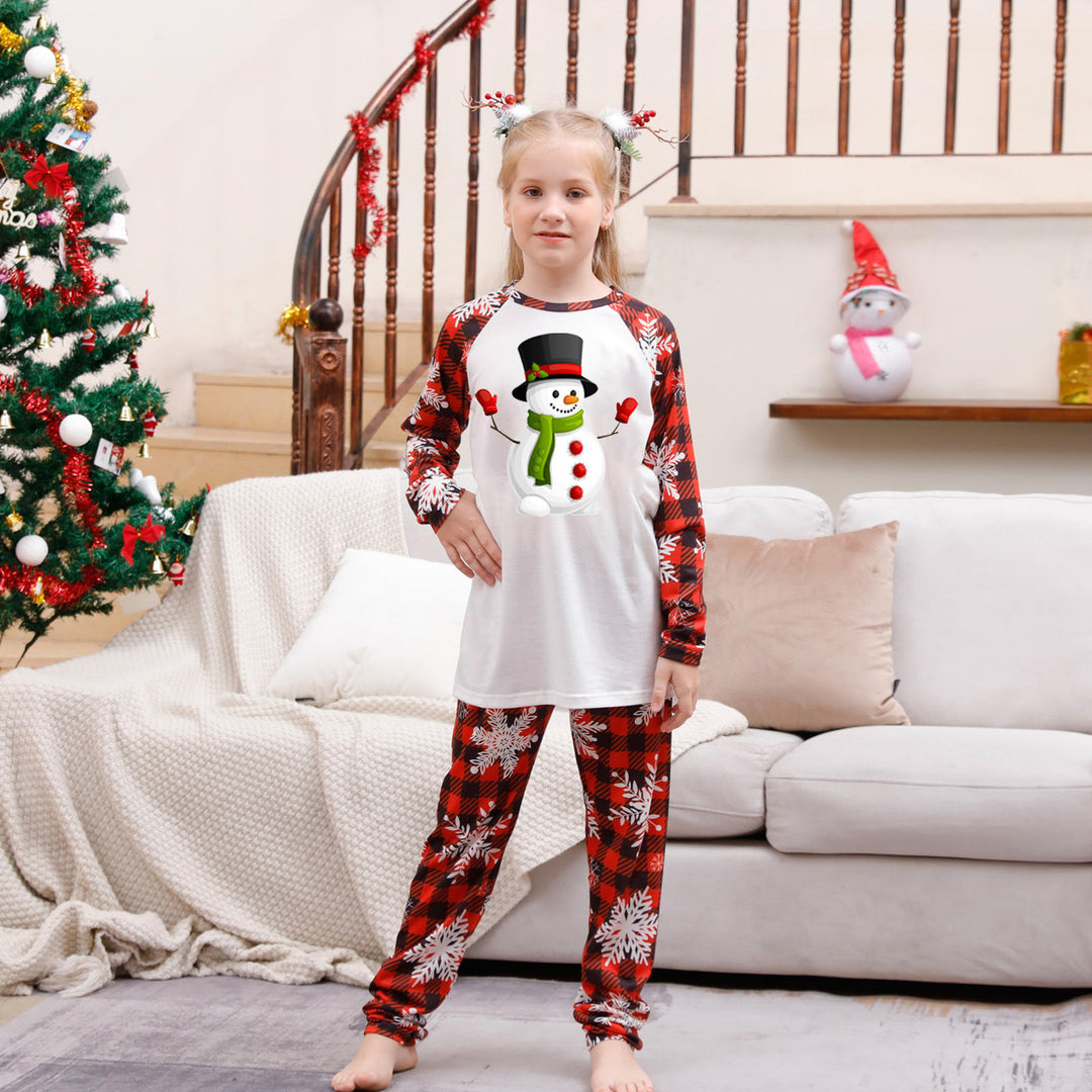 Weihnachts-Schlafanzug-Set für die ganze Familie