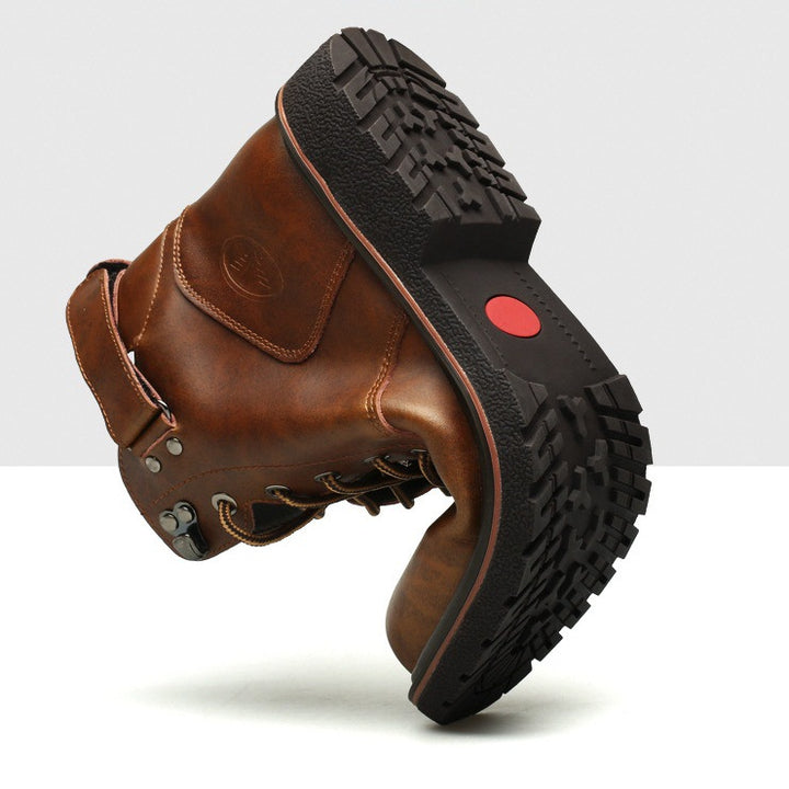 Herren Martin-Stiefel, gefüttert, englisches Design