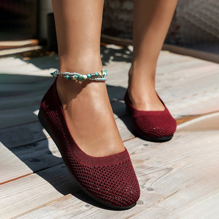 Lässige Atmungsaktive Flache Schuhe Drune