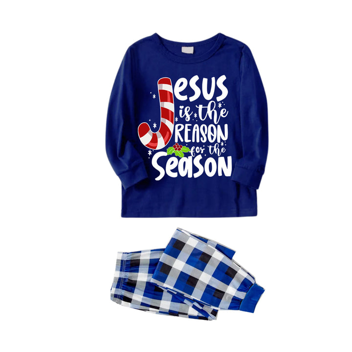 Drune | Paar Weihnachts Matching Pyjamas Mit Jesus Textdruck
