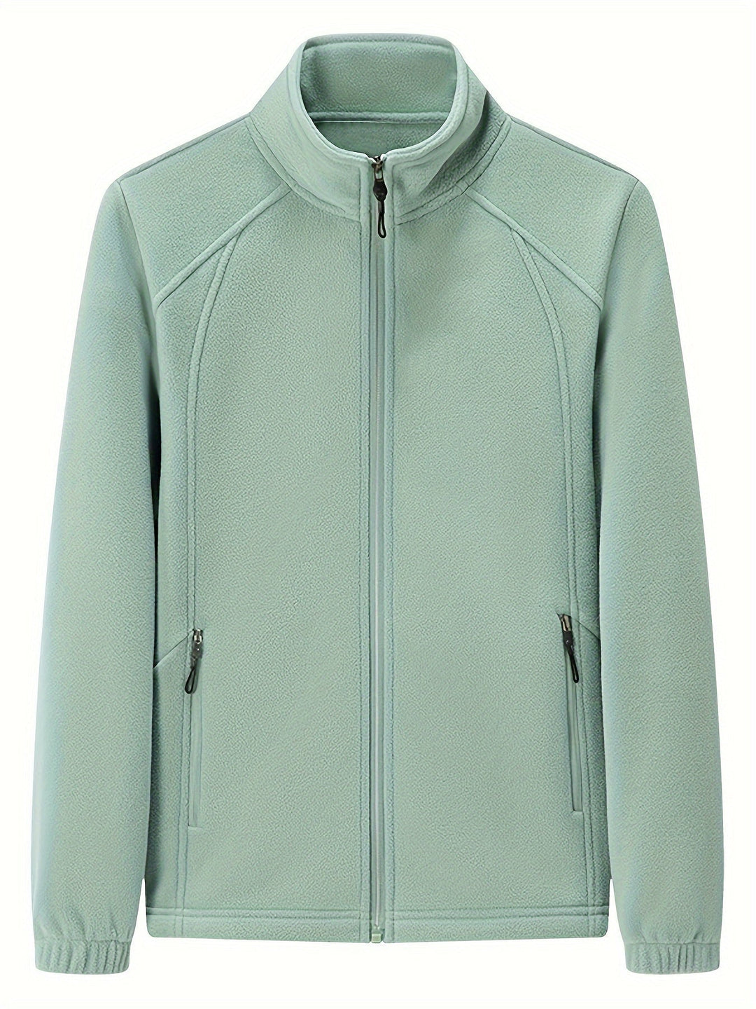 Drune | Plüsch Damen Outdoorjacke mit Hohem Kragen und Langen Ärmeln