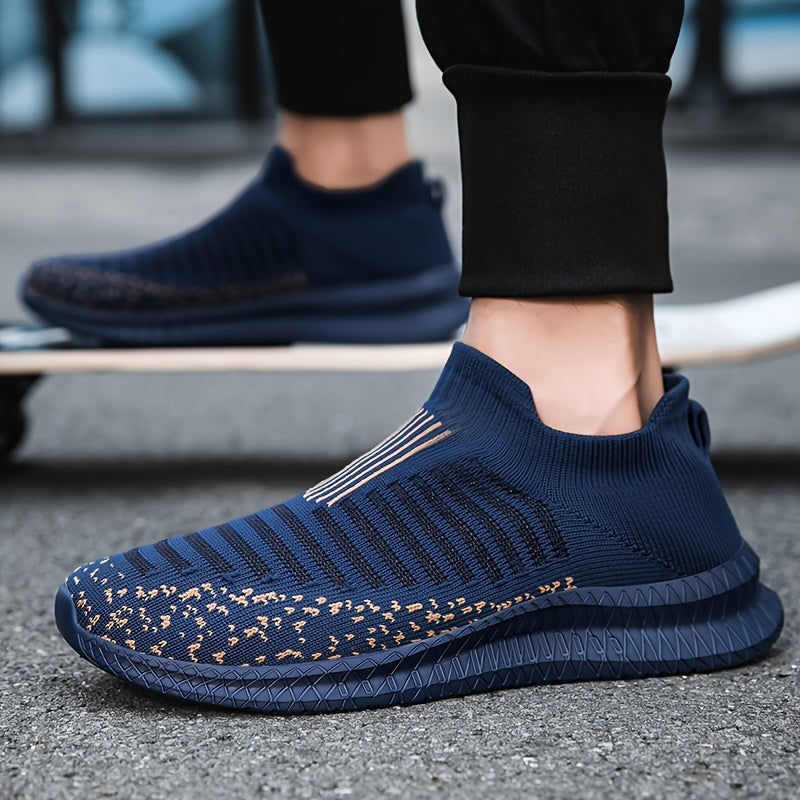 Drune | Atmungsaktive Slip-On-Sneaker mit Strick-Obermaterial