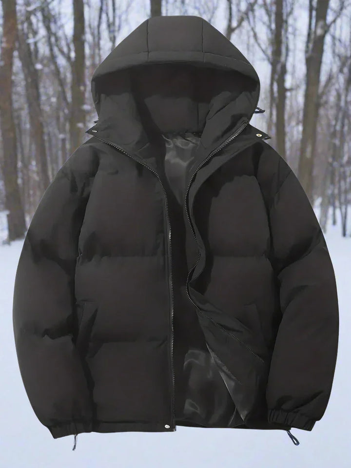 Drune | Daunenjacke - Warm isoliert - Gestepptes Design - Mit Kapuze und Reißverschluss