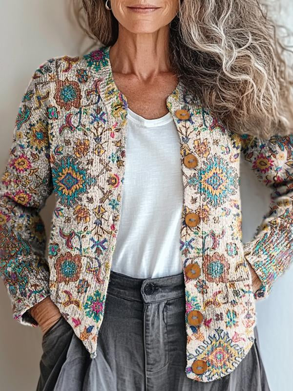 Drune | Exotische Musterjacke