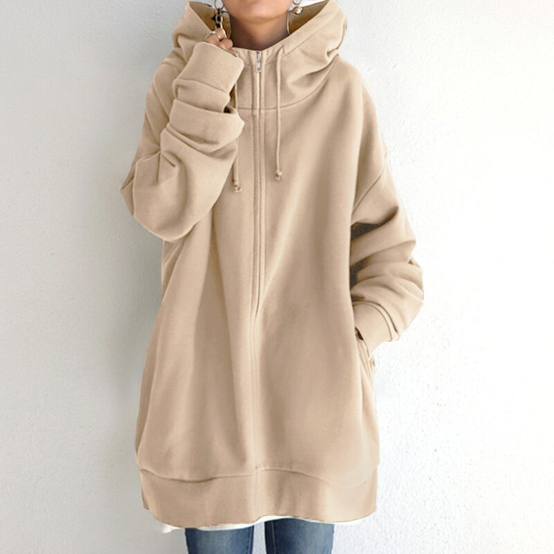 Drune | Kuscheliger Winter Pullover Hoodie in Übergröße