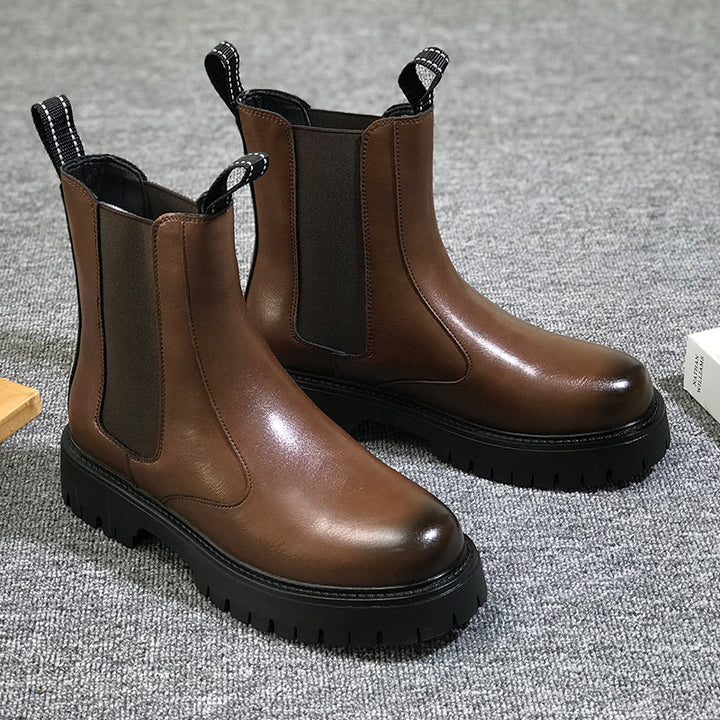 Chelsea-Stiefel für Herren, hohe Ausführung, 21271-K